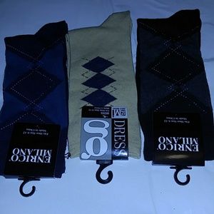 MEN DRESS SOCKS SET OF 3